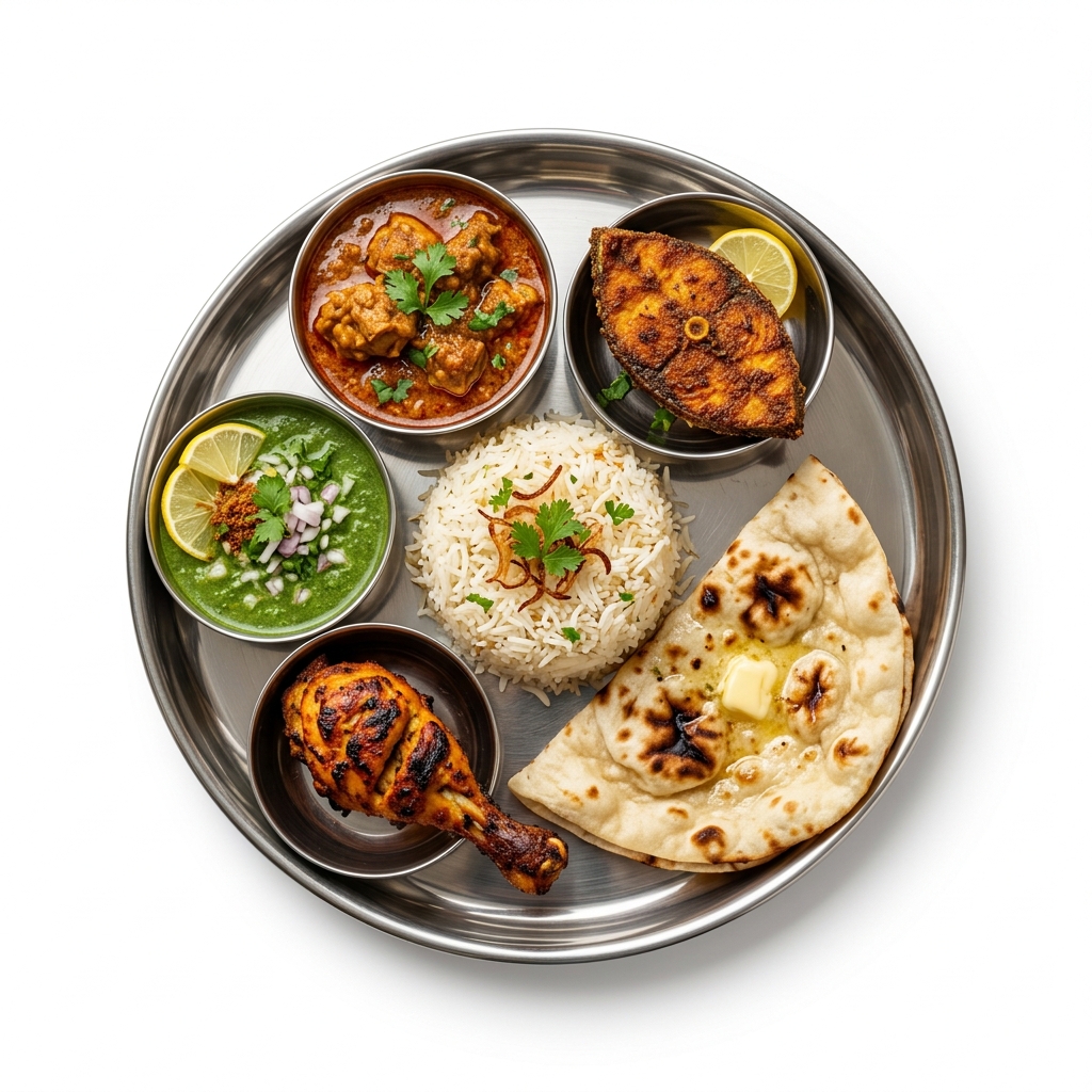 Coastal Seafood Thali